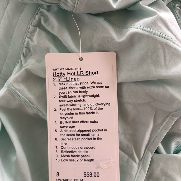 Lululemon Hotty Hot LR Short 2.5” Lined - Picture 4 of 4